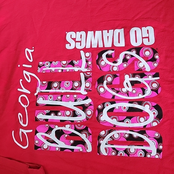 GREAT UC Women's ga bull dawgs shirt - Picture 2 of 8